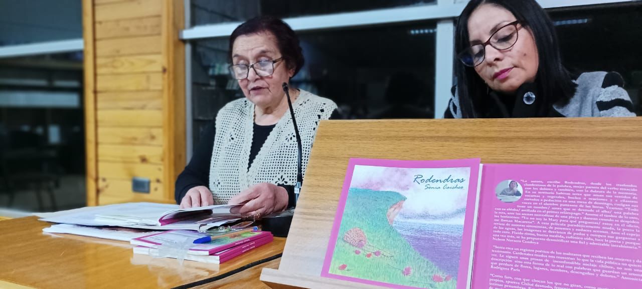 Castro Municipio impulsa la poesía chilota con la presentación del libro “Rodendras” de la escritora Sonia Caicheo