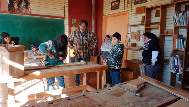 Se reanuda la Escuela Patrimonial de artesanía y oficios Lingue este segundo semestre