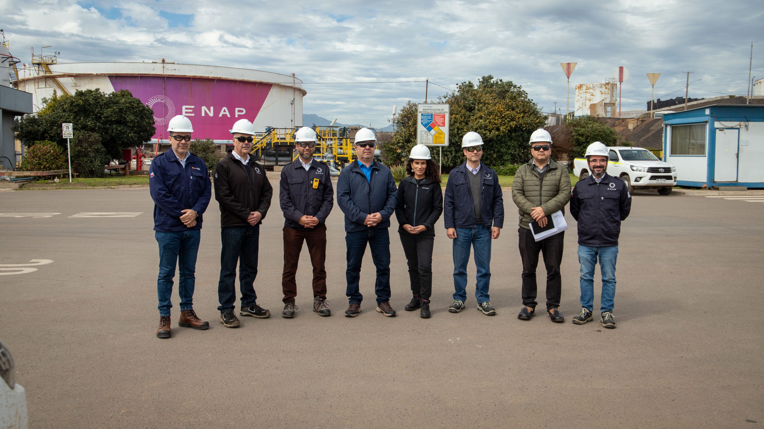 Alcalde Mauricio Carrasco Realizó Visita De Inspección A Obras Ambientales Comprometidas Por ENAP
