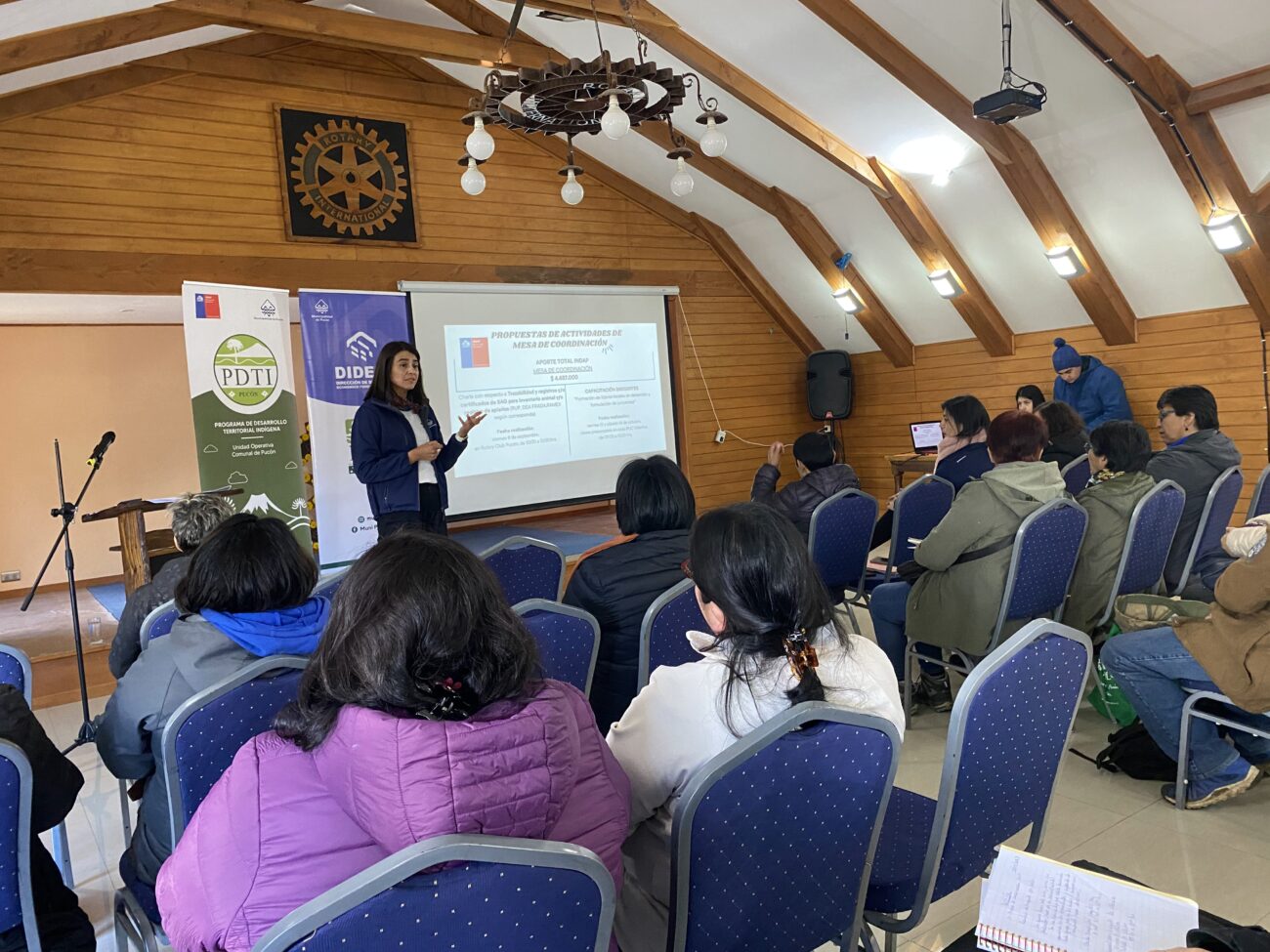 EN PUCÓN REALIZARON IMPORTANTE MESA DE COORDINACIÓN USUARIOS PROGRAMA DE DESARROLLO TERRITORIAL INDIGENA SECTOR LACUSTRE
