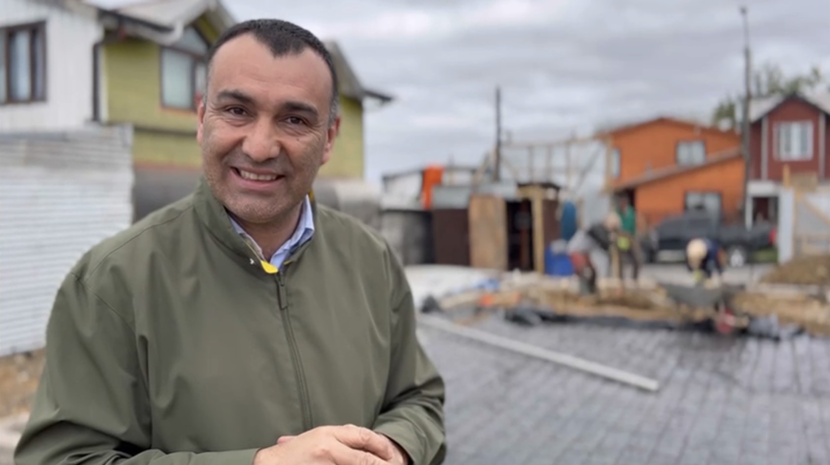 Avanza construcción del centro comunitario para adultos mayores en la población Alonso de Ercilla