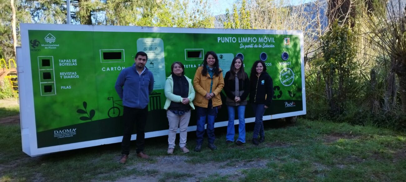 CON LA INSTALACIÓN DE PUNTOS LIMPIOS COMIENZA LA CAMPAÑA DE RECICLAJE EN COLEGIOS DE PUCÓN – Website de la Municipalidad de Pucón