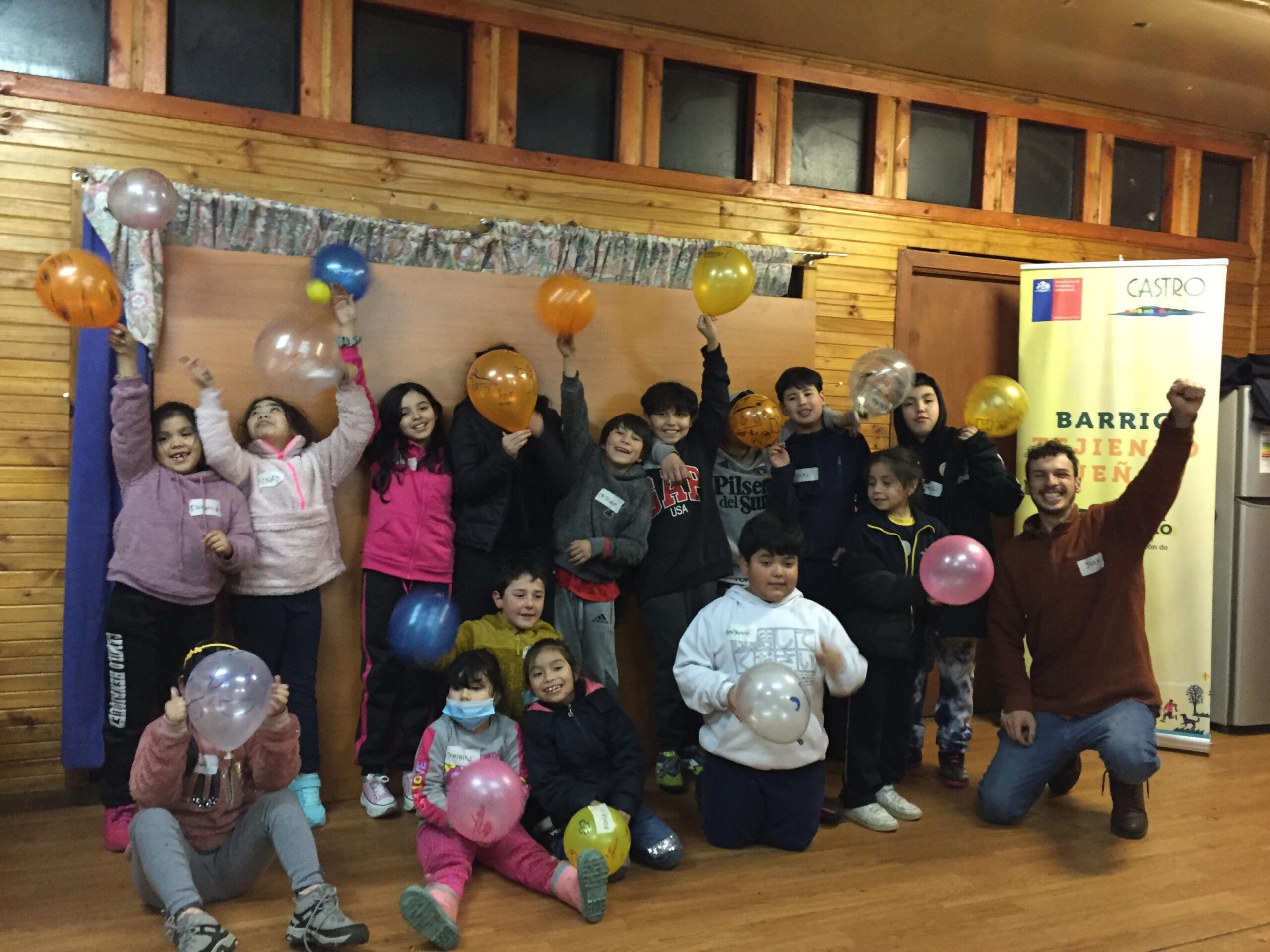 Taller “Barrio en movimiento” finalizará con amistoso de fútbol en Polideportivo de Castro