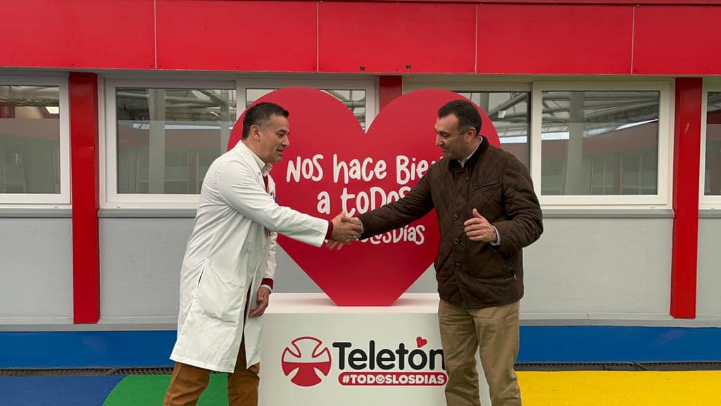 Alcalde Juan Eduardo Vera logró que la Teletón se instale en Castro.