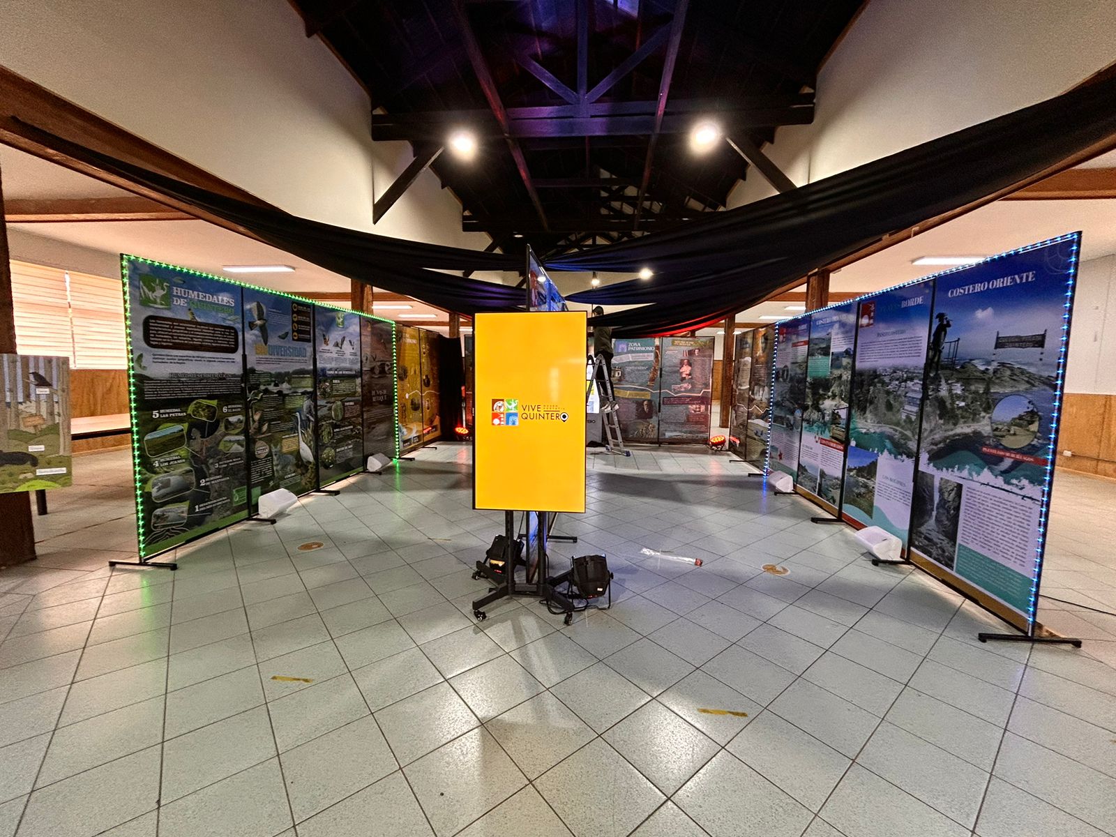 "Vive Quintero" Es Un Museo Portátil Inclusivo Municipal Para Que La Comunidad Conozca La Historia Y El Entorno De Nuestro Territorio