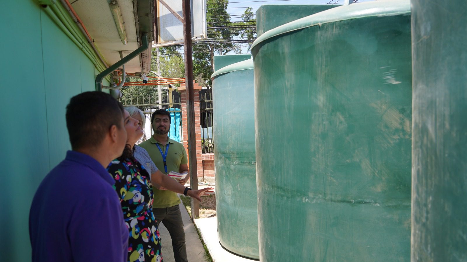 CESFAM VILLA ALEMANA INSTALA ESTANQUES DE AGUA POTABLE PARA ENFRENTAR POSIBLES EMERGENCIAS EN LA COMUNA