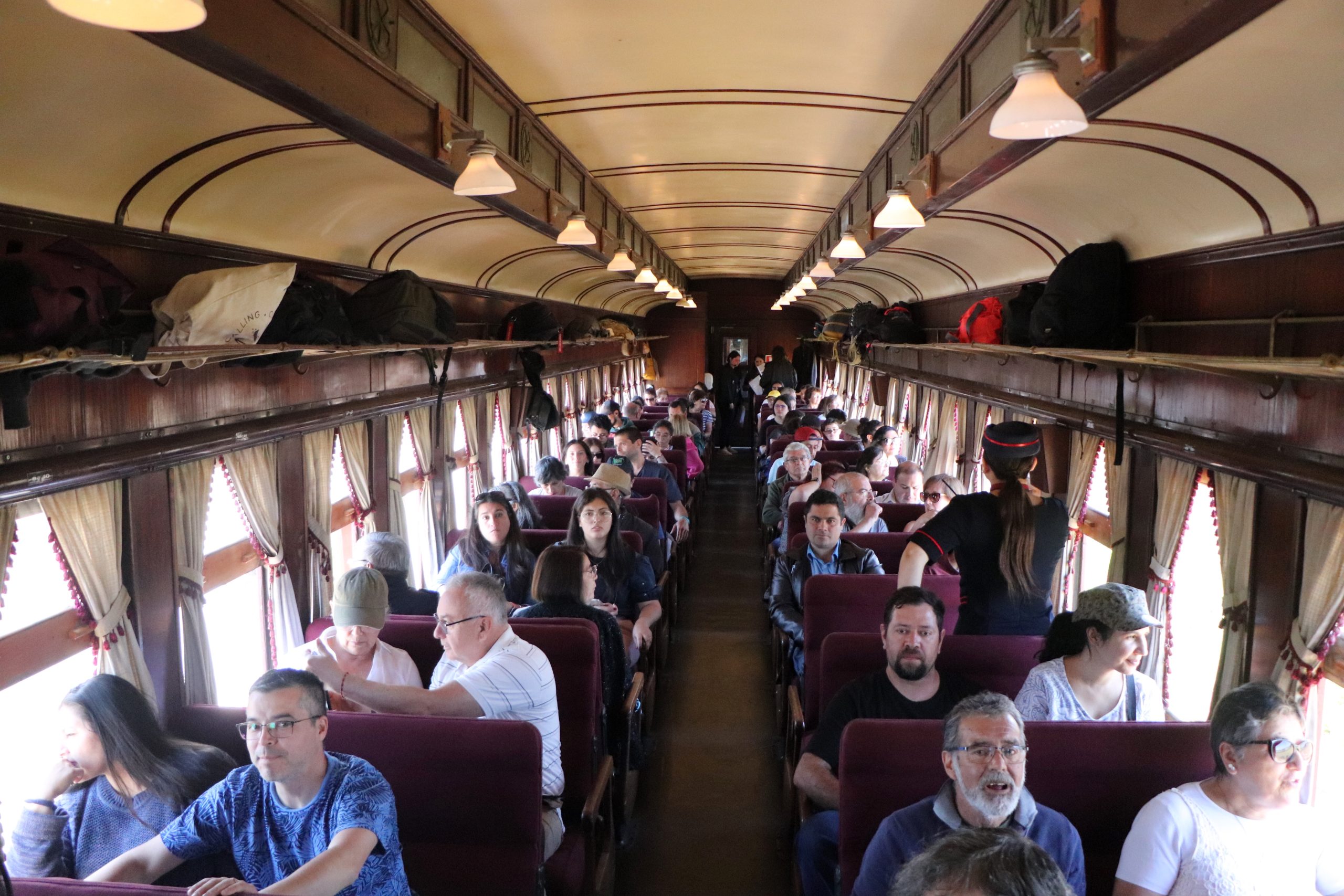 El Tren del Recuerdo trasladó 400 turistas a Quintero