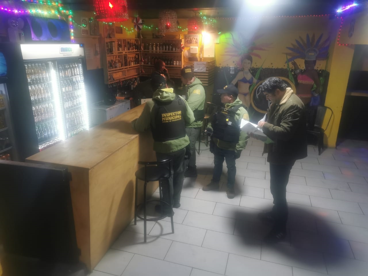 Operativos conjuntos contra incivilidades y ruidos molestos en locales nocturnos de la comuna