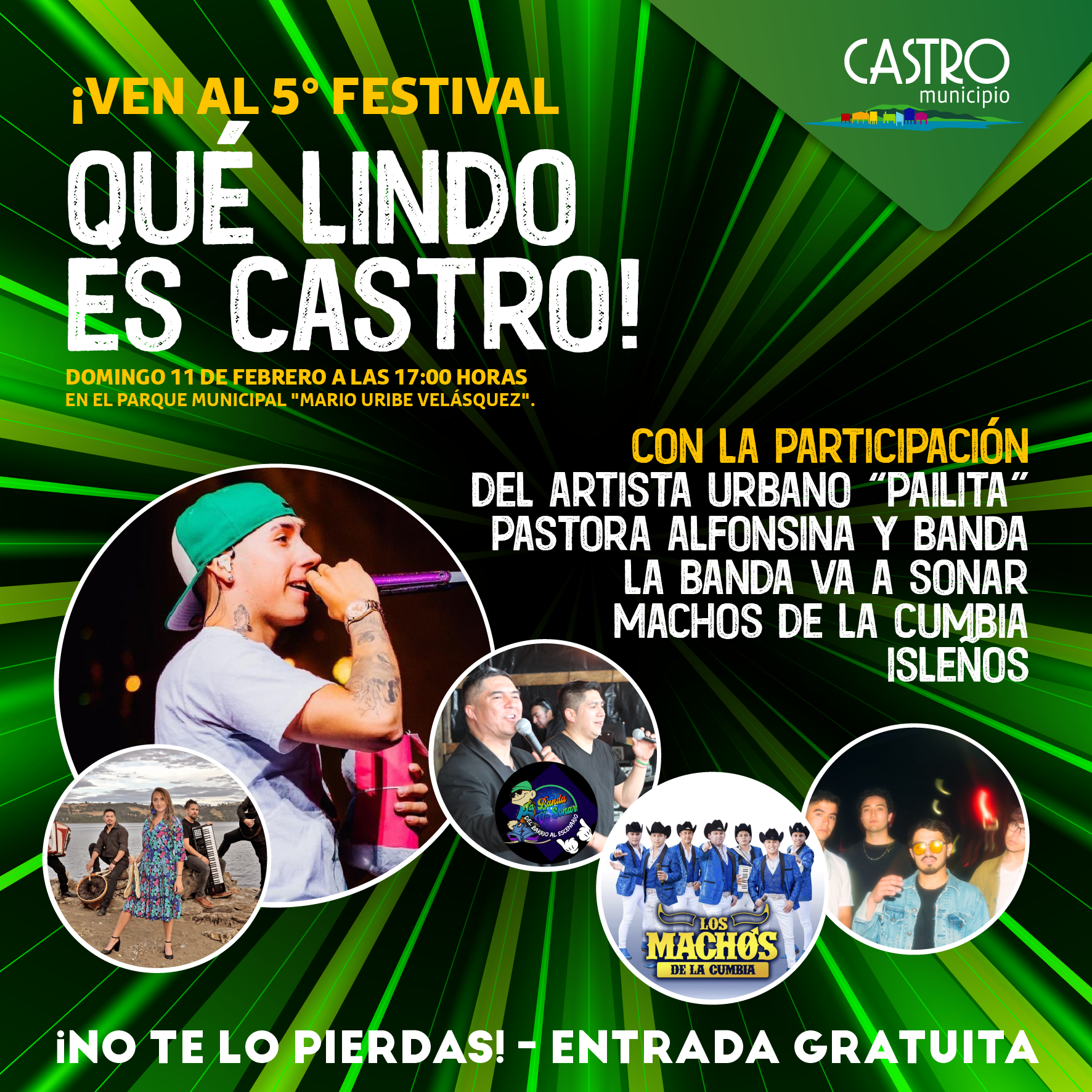 “Pailita” será el plato fuerte del principal festival “Que lindo es Castro”