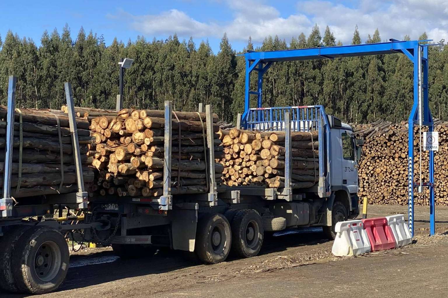 TTC SCAN acerca la tecnología de visión por computadora e IA para el control de camiones forestales