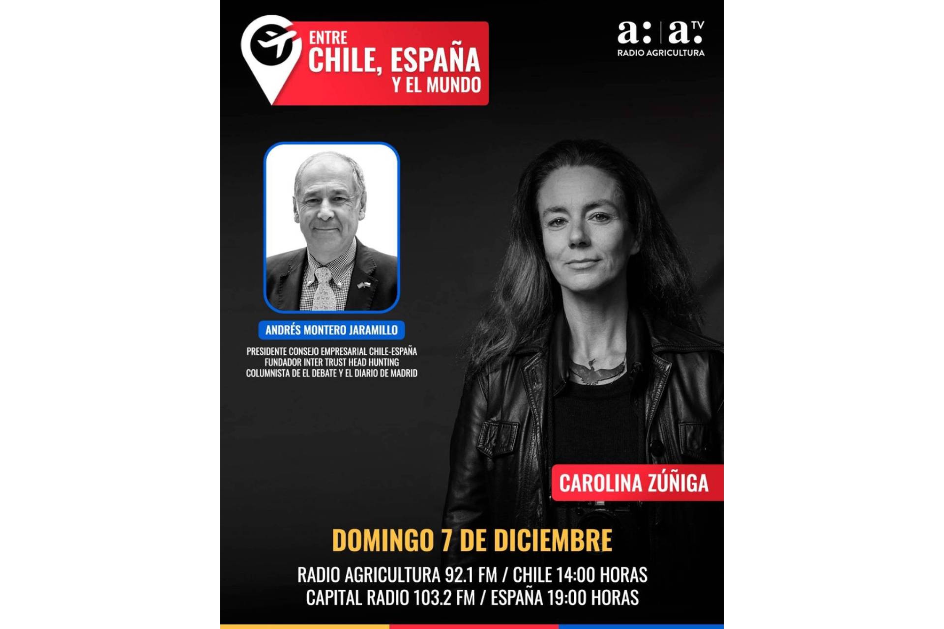 Carolina Zúñiga conecta Europa y América Latina con su programa de radio internacional de alcance global